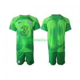 Camisolas de futebol Chelsea Guarda Redes Criança Equipamento 3ª 2022/23 Manga Curta